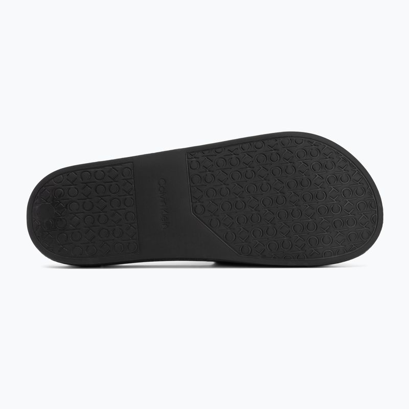 Calvin Klein pánske žabky HM0HM00455 Pool Slide Rubber black 4