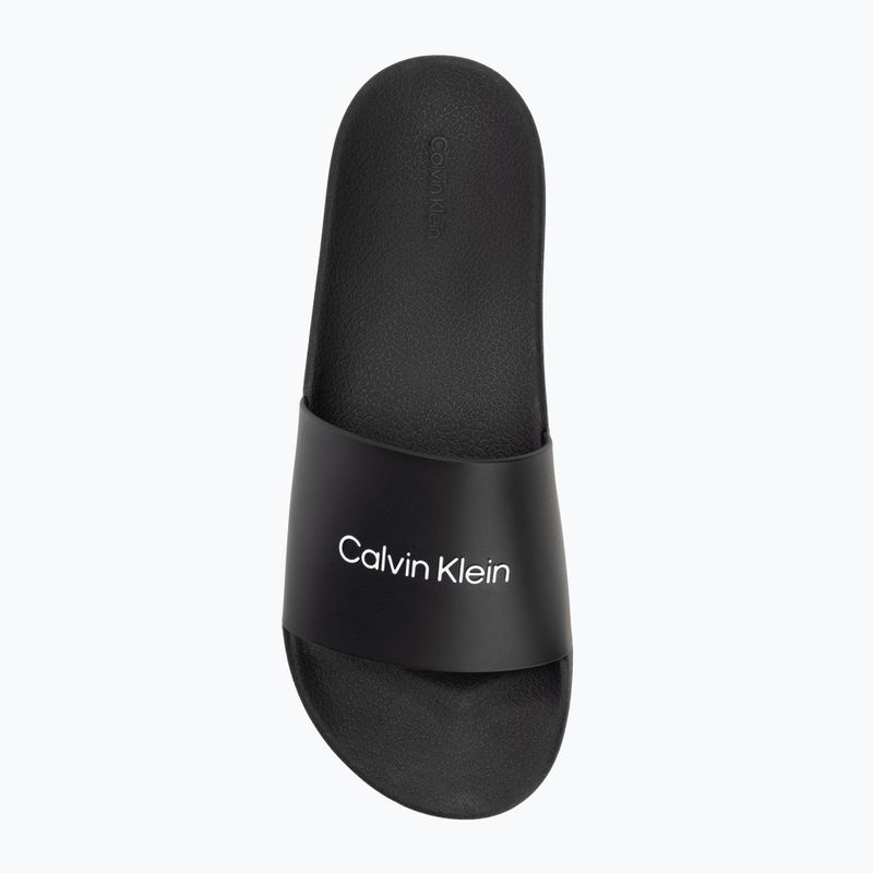 Calvin Klein pánske žabky HM0HM00455 Pool Slide Rubber black 5