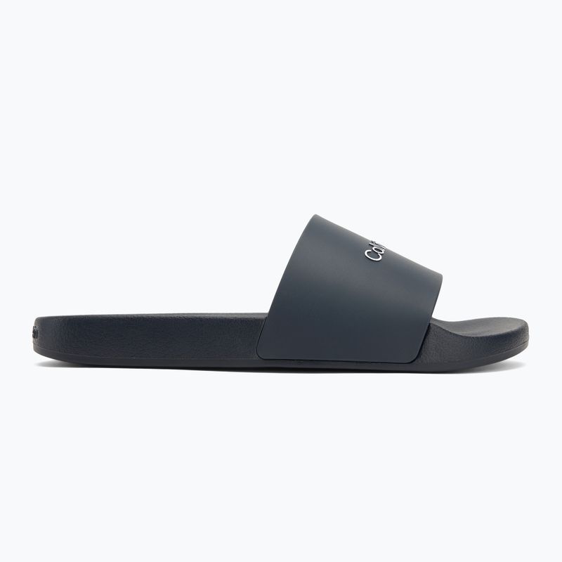 Calvin Klein pánske žabky HM0HM00455 Pool Slide Rubber navy 2