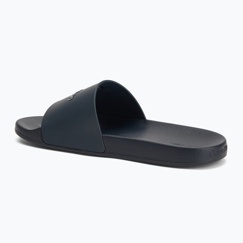Calvin Klein pánske žabky HM0HM00455 Pool Slide Rubber navy 3