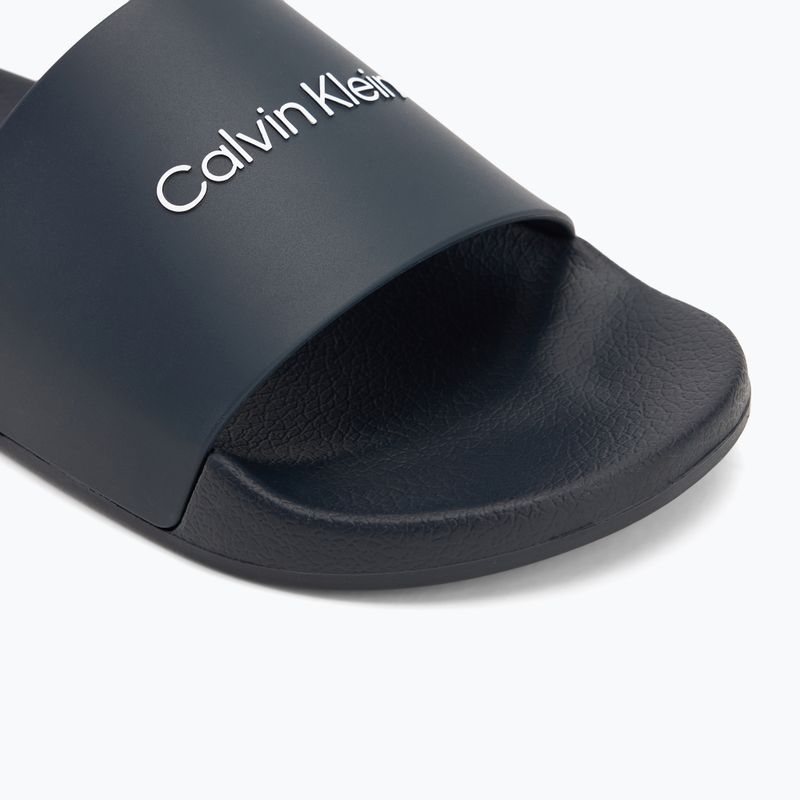 Calvin Klein pánske žabky HM0HM00455 Pool Slide Rubber navy 7