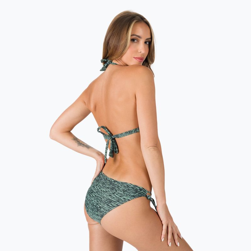 Dámske dvojdielne plavky Protest Prtadmirer Halter C-Cup green/black P7616321 3
