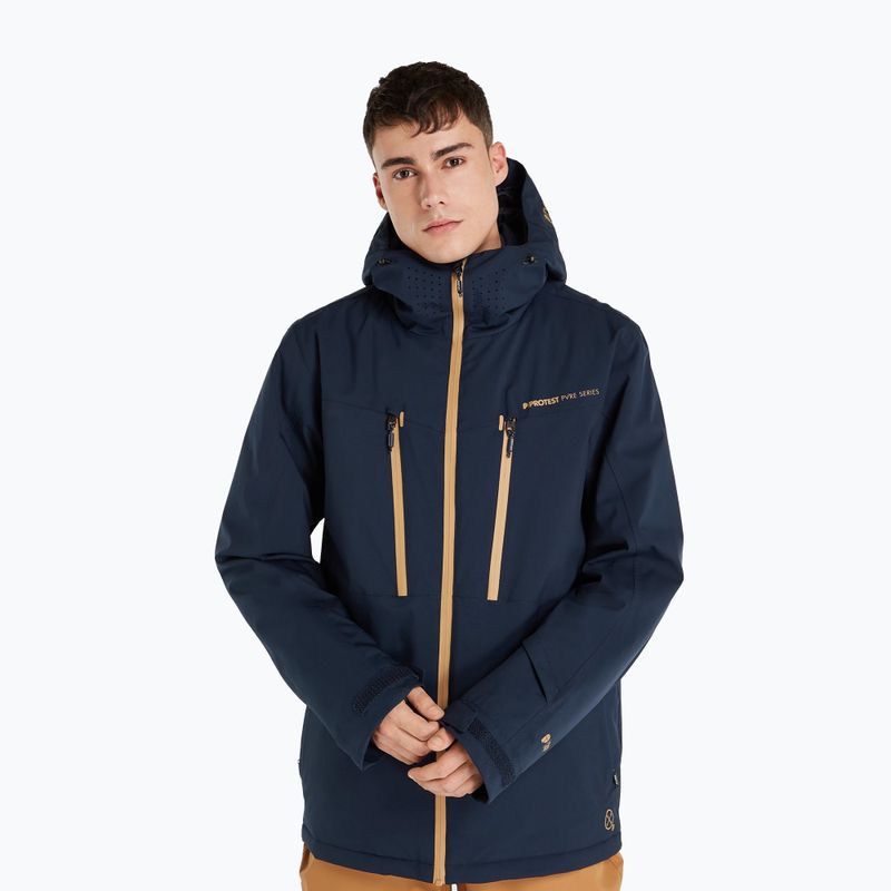 Pánska lyžiarska bunda Protest Prttimo navy blue 6710522