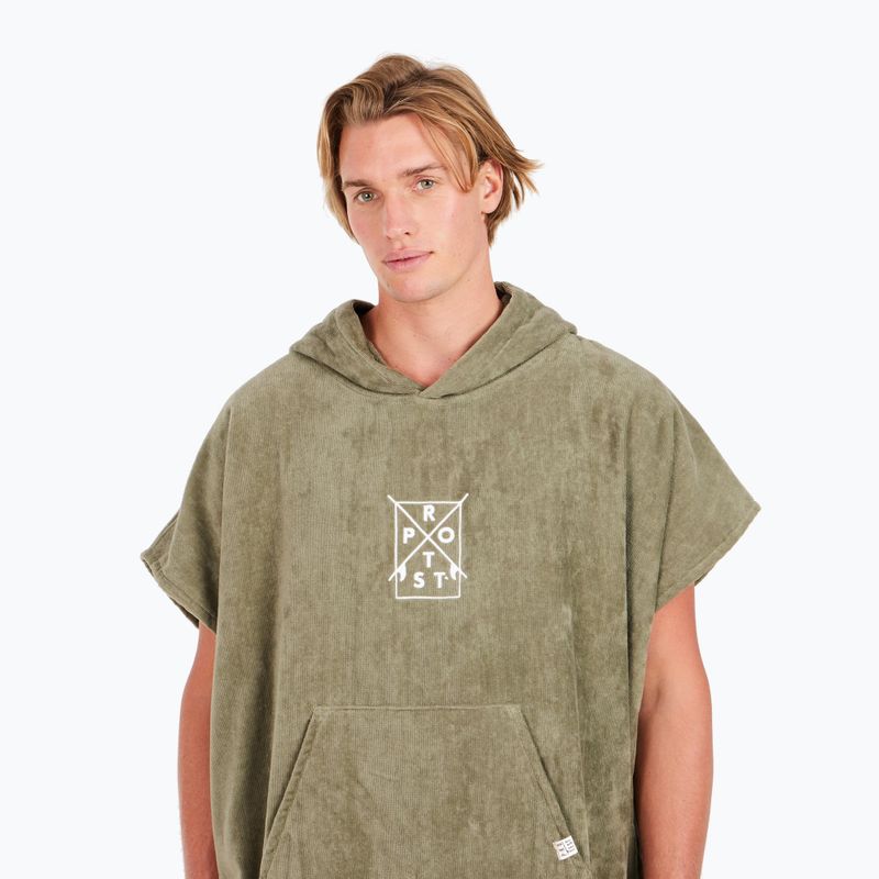 Pánske pončo Protest Prtpurdey artichoke green 5