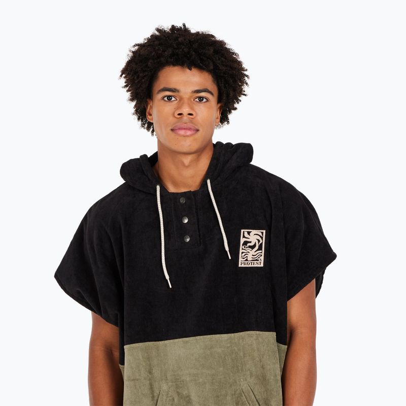 Pánske pončo Protest Prtcella true black 4