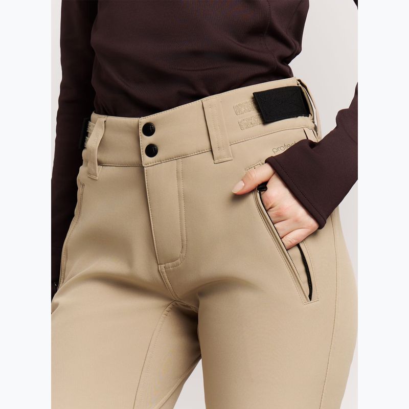 Dámske snowboardové nohavice Protest PRTRelole bamboobeige 5