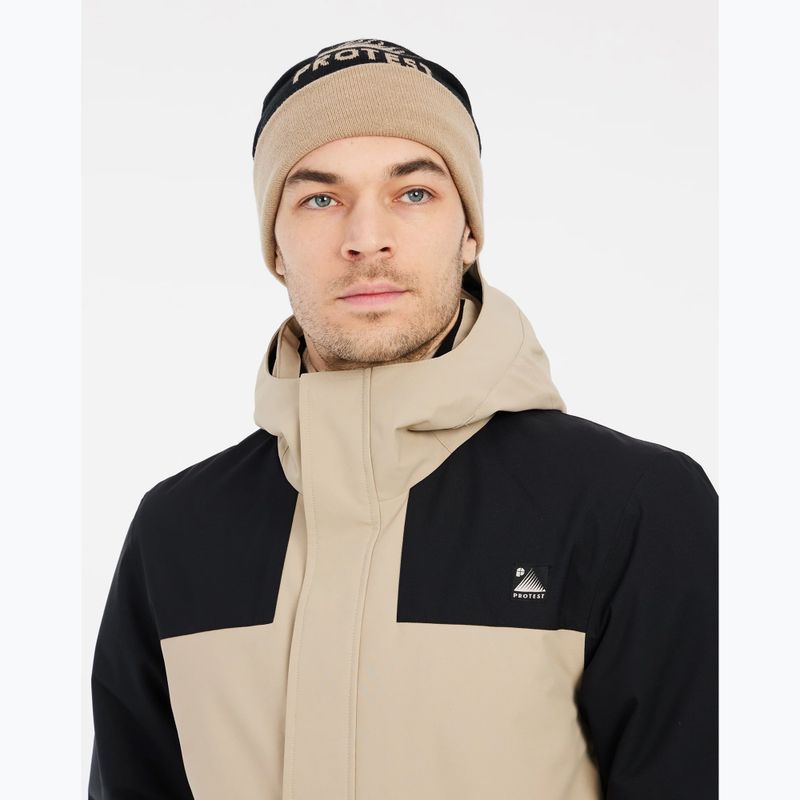 Pánska snowboardová bunda Protest Prtchoose bamboobeige 5