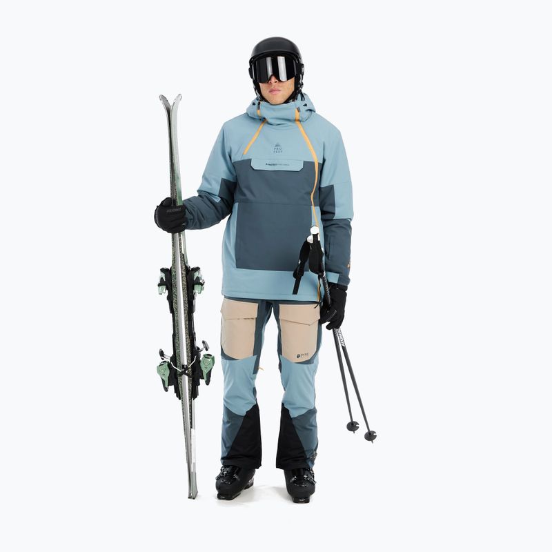 Pánska snowboardová bunda Protest Prtdazzle steel blue 2