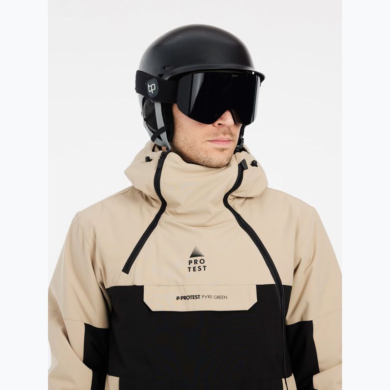 Pánska snowboardová bunda Protest Prtdazzle bamboobeige 5