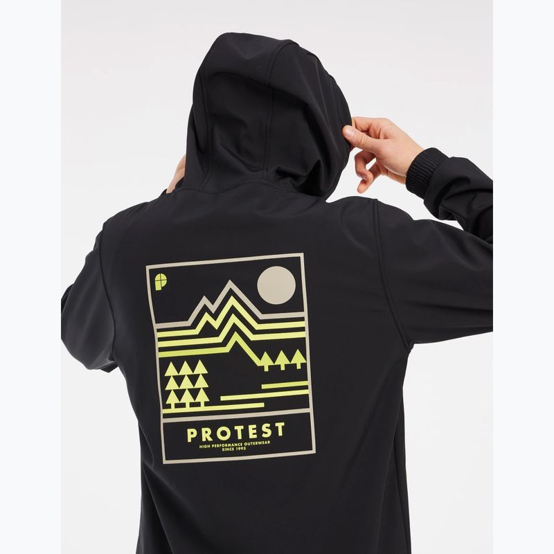 Pánska snowboardová bunda Protest Prtgalaxy true black 5