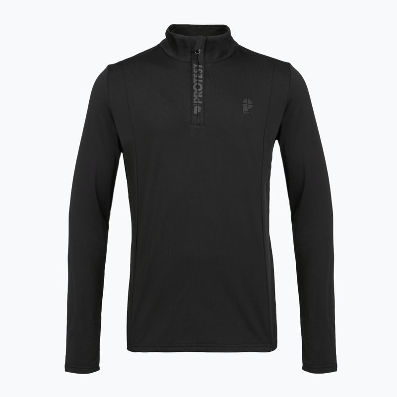 Pánska mikina Protest Rewill 1/4 Zip Active true black