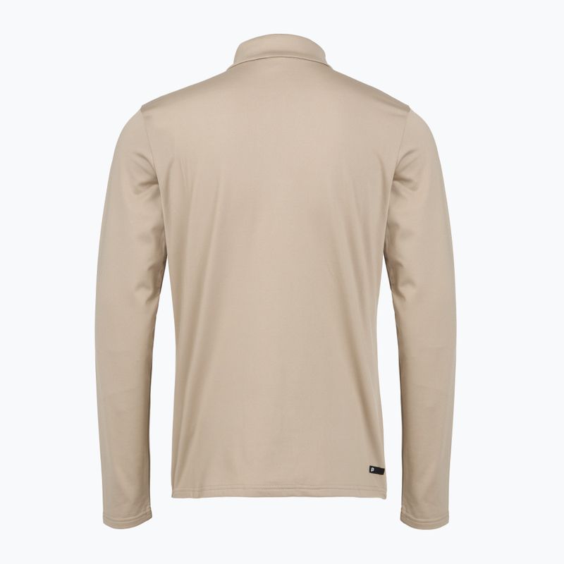 Pánska mikina Protest Rewill 1/4 Zip Active bamboo beige 2