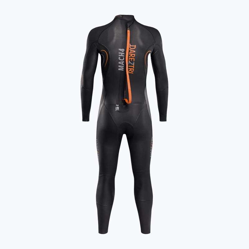 Pánsky triatlonový neoprén Dare2Tri Fina Mach4.1 black 211M 3