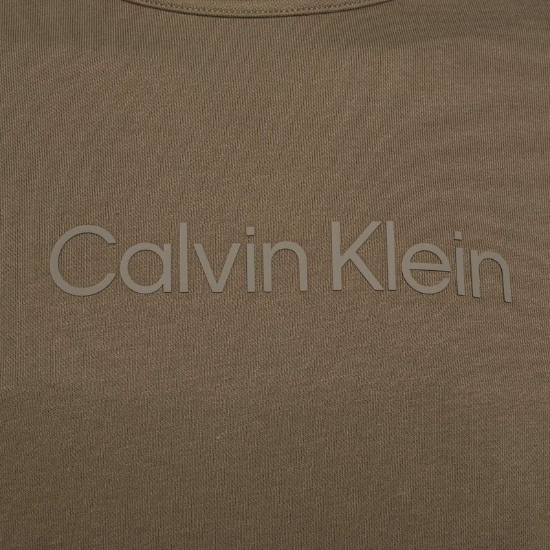 Pánska mikina Calvin Klein Pullover 8HU sivá olivová 7