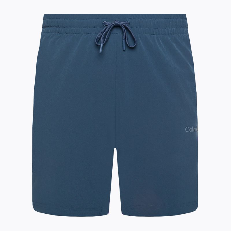 Pánske tréningové šortky Calvin Klein 7" Woven DBZ crayon blue 5
