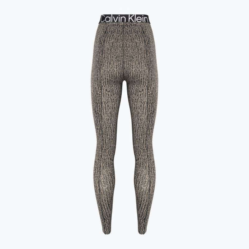 Dámske tréningové legíny Calvin Klein 7/8 8VR šokujúca potlač 6