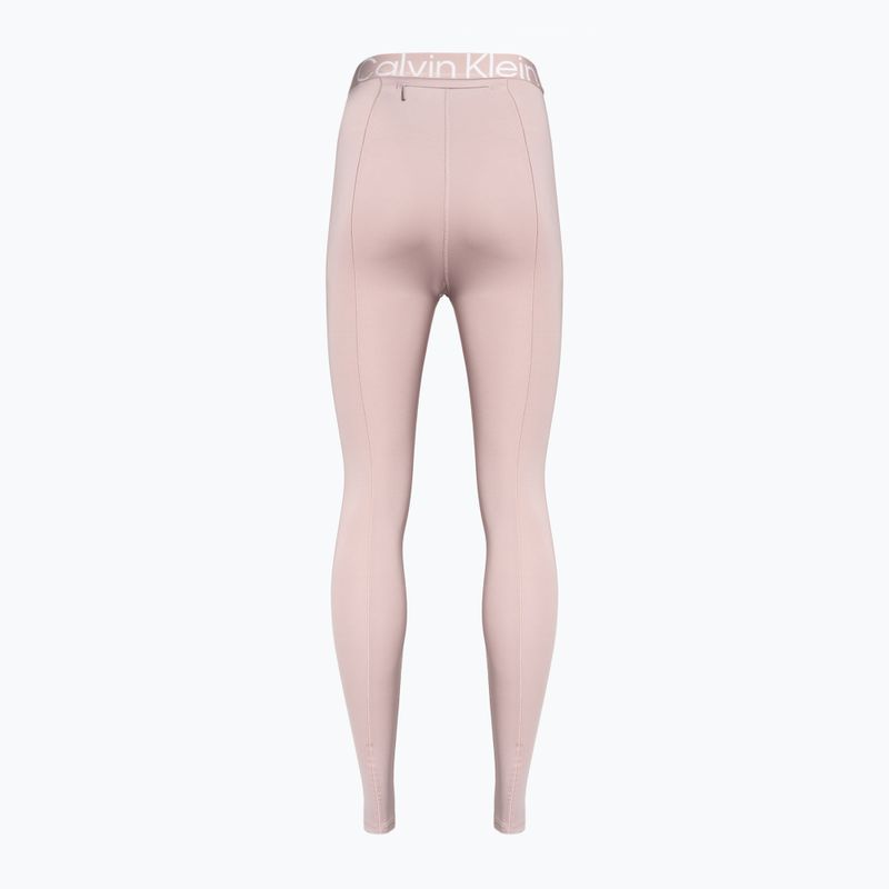 Dámske tréningové legíny Calvin Klein 7/8 8HR grey rose 6