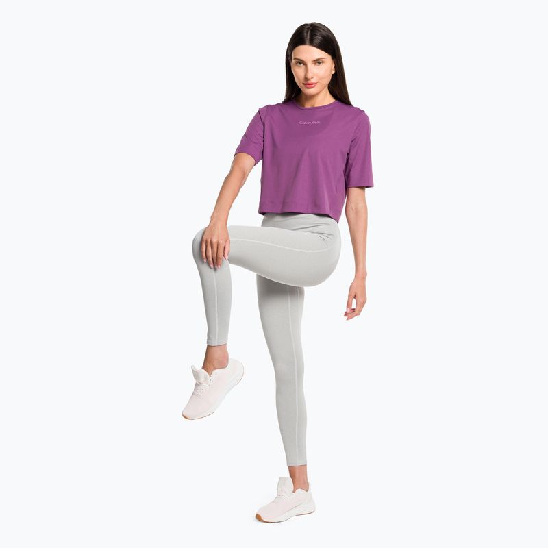 Dámske tričko Calvin Klein Knit amethyst 2