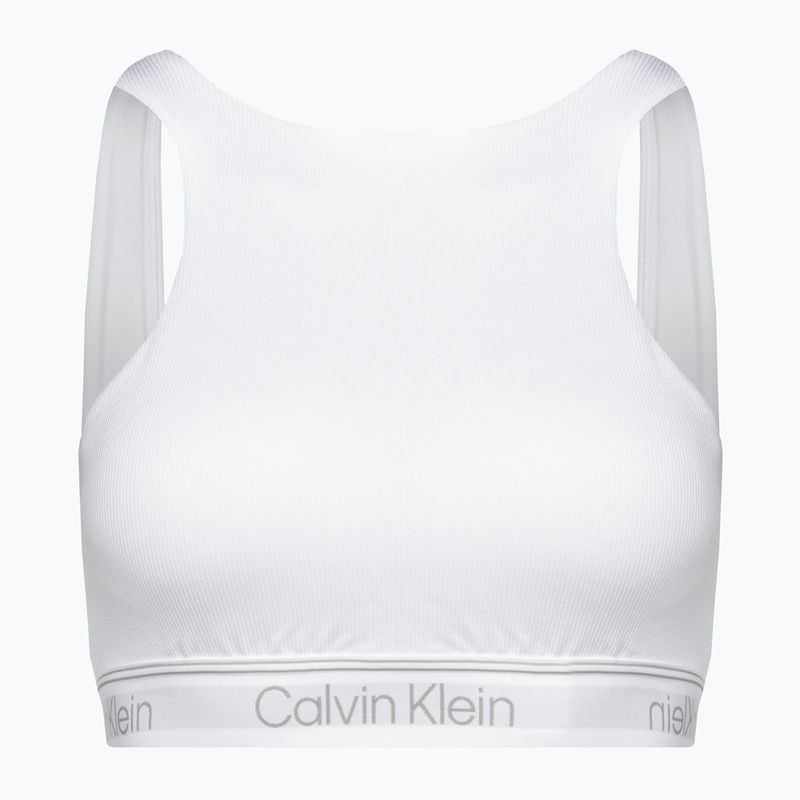 Calvin Klein Medium Support YAF žiarivo biela fitness podprsenka 5