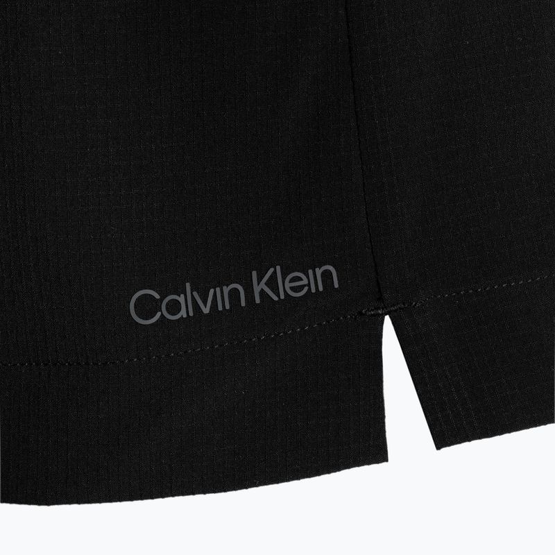 Dámske tréningové šortky Calvin Klein Knit BAE black beauty 8