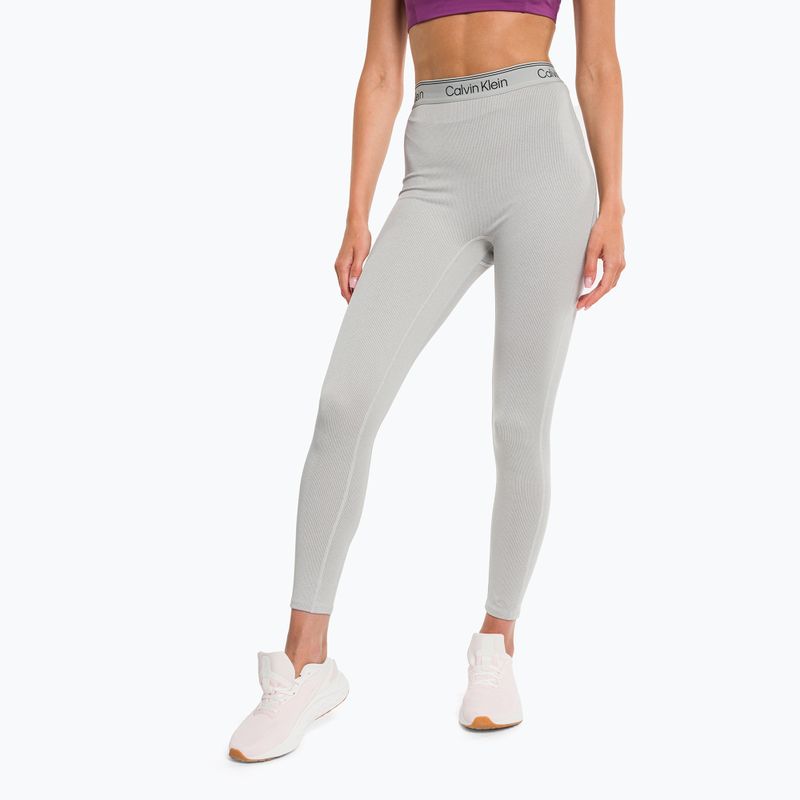 Dámske tréningové legíny Calvin Klein 7/8 P7X athletic gree heather