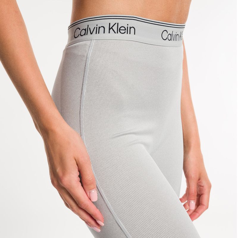 Dámske tréningové legíny Calvin Klein 7/8 P7X athletic gree heather 4