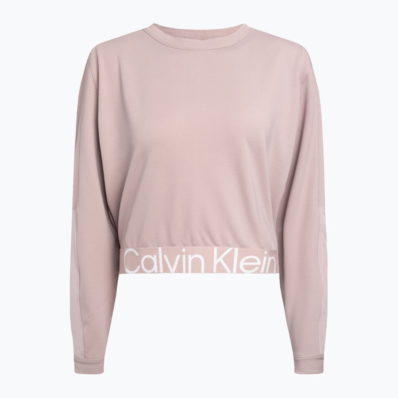 Dámska mikina Calvin Klein Pullover gray rose 5