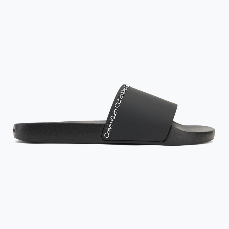 Calvin Klein pánske žabky HM0HM00981 Pool Slide Rubber black 2