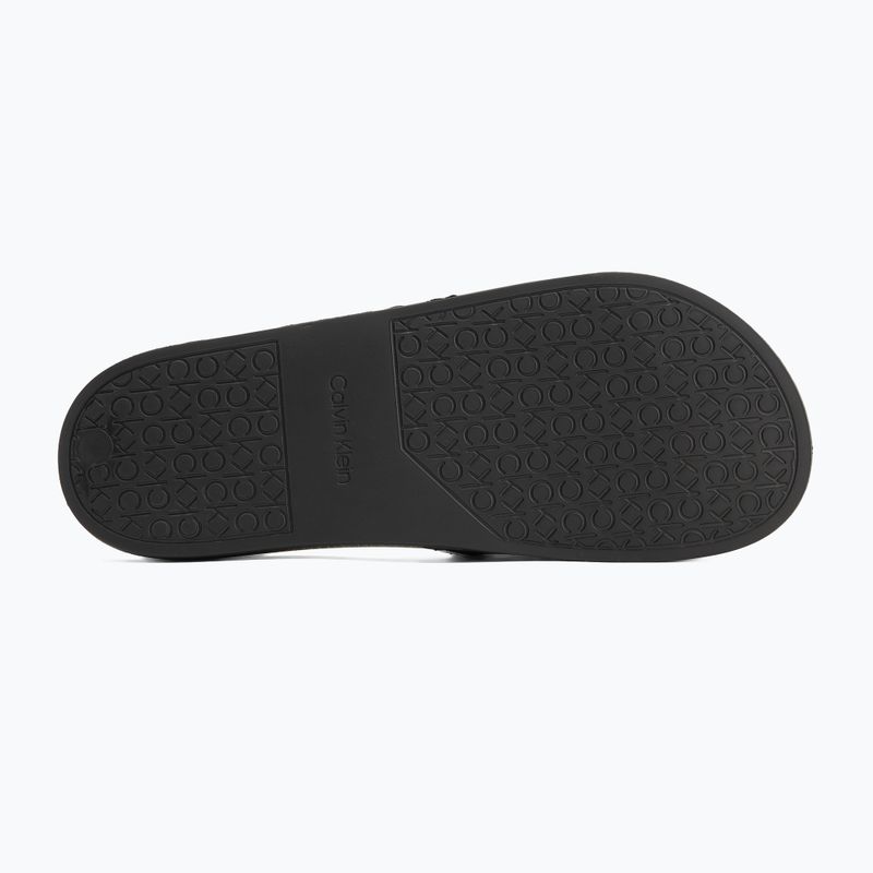 Calvin Klein pánske žabky HM0HM00981 Pool Slide Rubber black 4