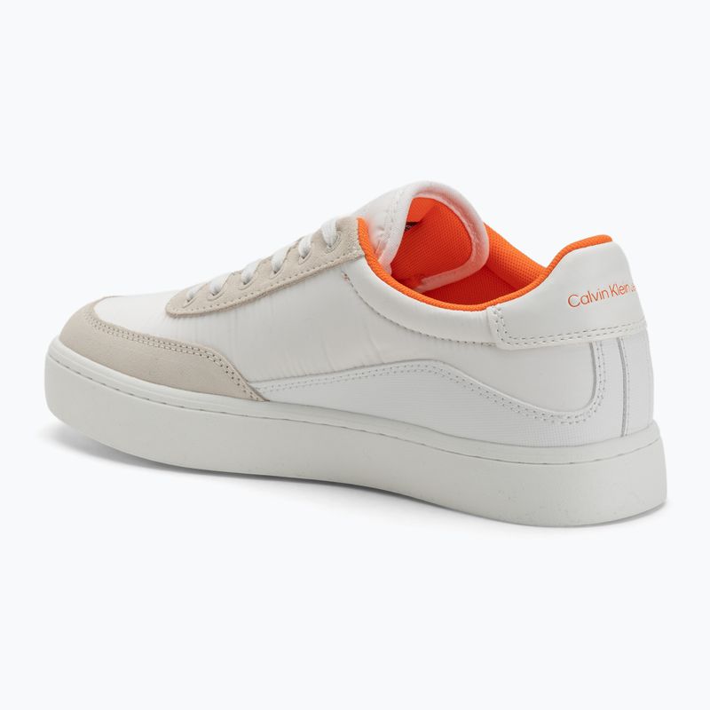 Topánky Calvin Klein YM0YM00669 Classic Cupsole Su Softny creamy white/white/firecracker 3