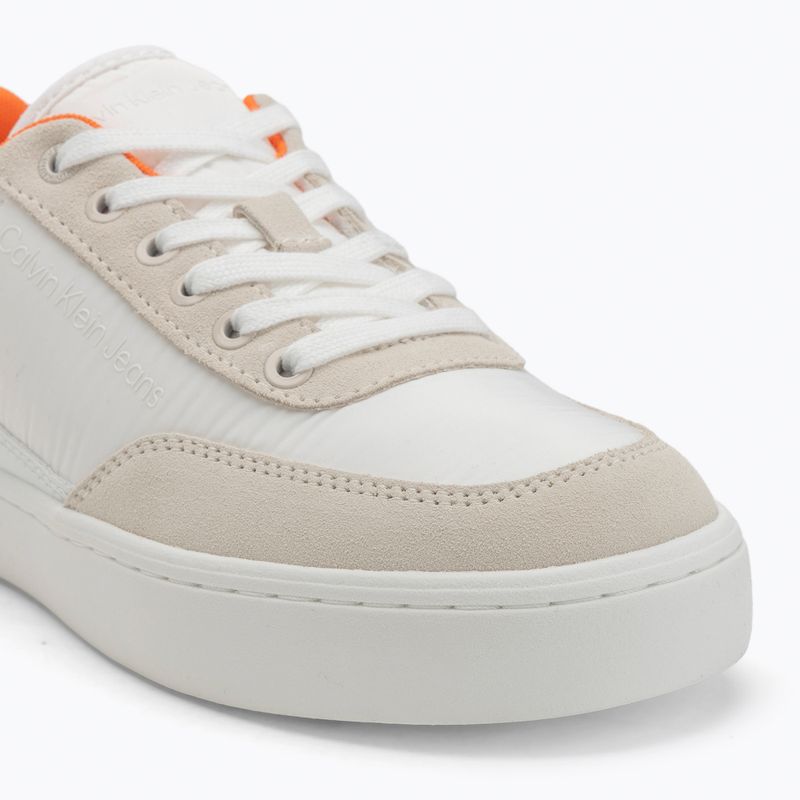 Topánky Calvin Klein YM0YM00669 Classic Cupsole Su Softny creamy white/white/firecracker 7