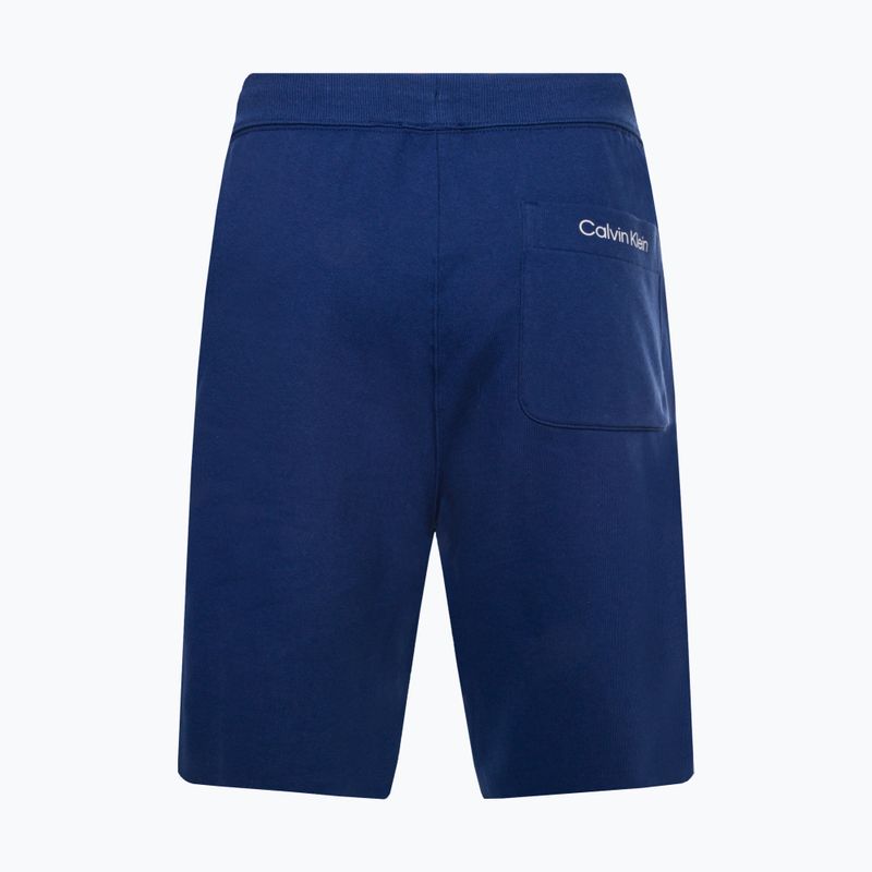 Pánske tréningové šortky Calvin Klein 7" Knit 6FZ blue depths 6