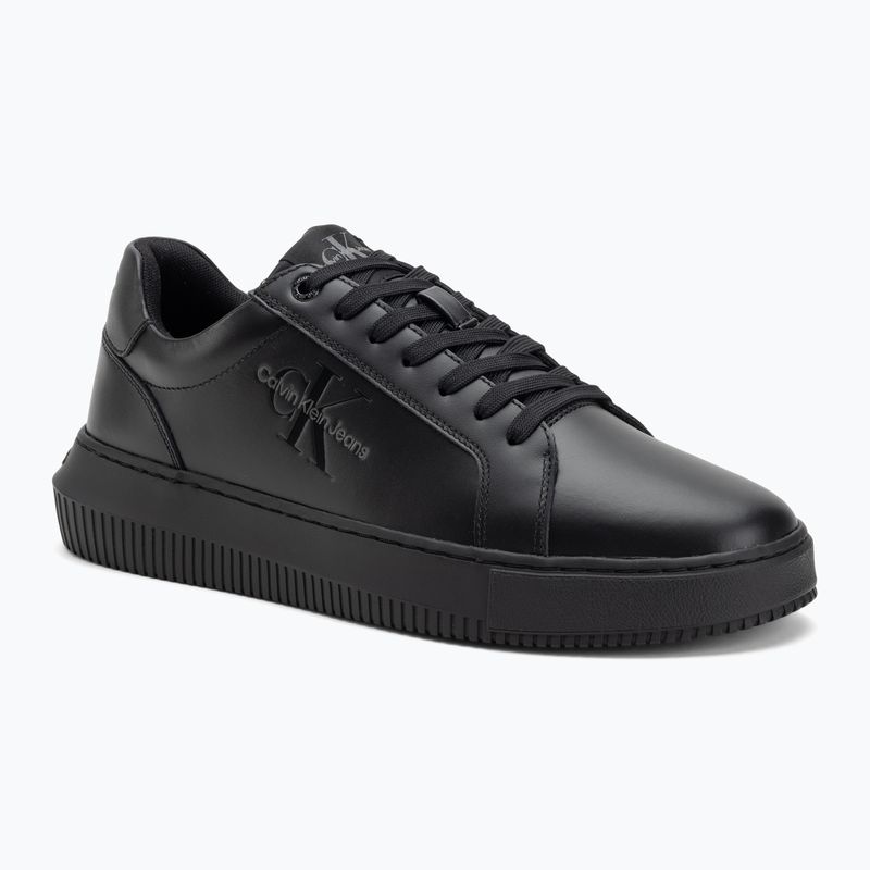 Pánske topánky Calvin Klein YM0YM00681 Chunky Cupsole Monologo Lth triple black