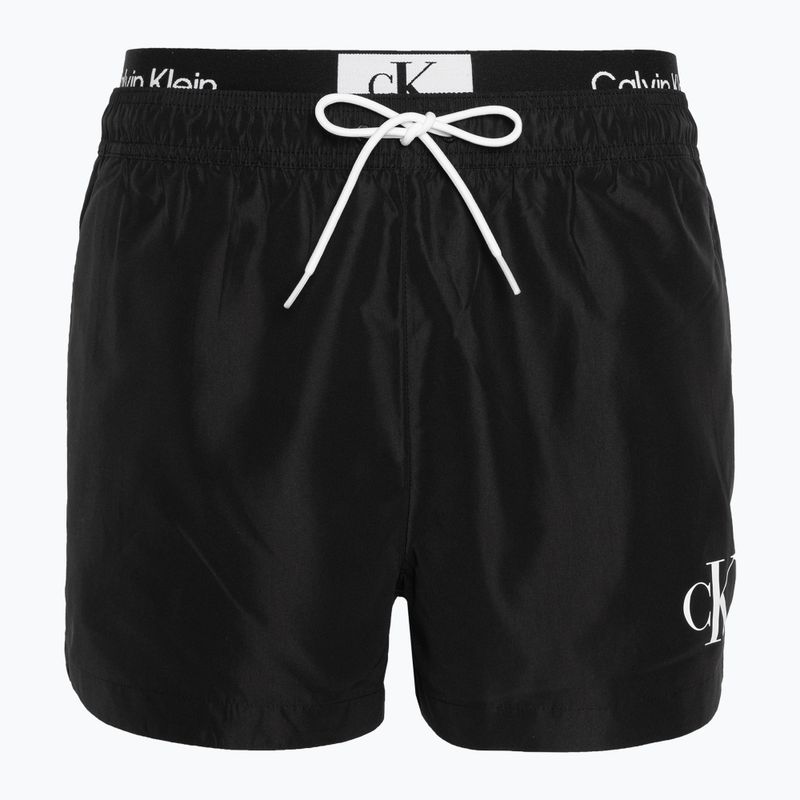 Pánske plavecké šortky Calvin Klein Short Double Wb black