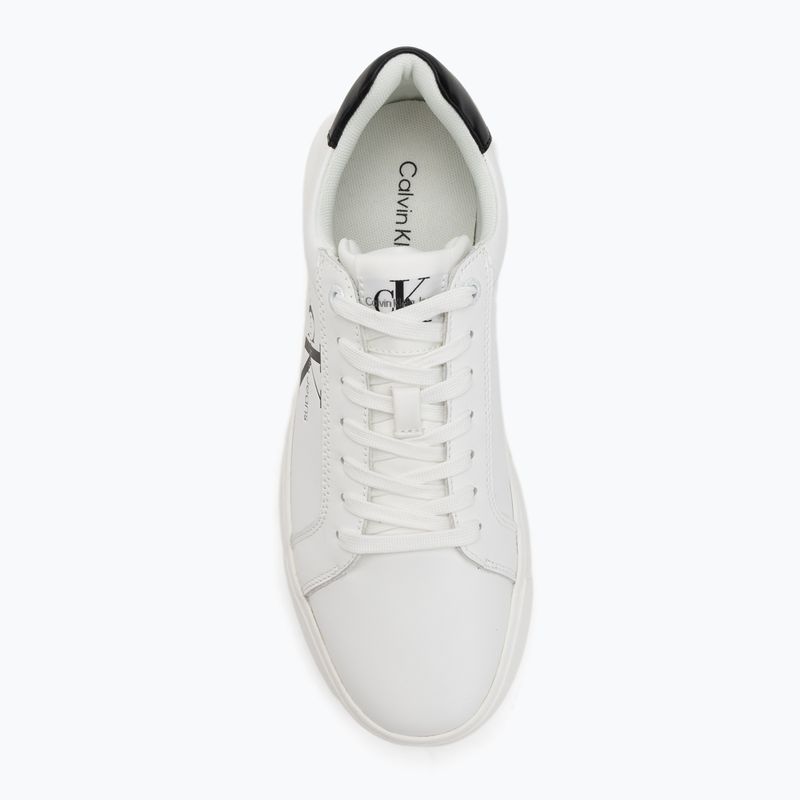 Pánske topánky Calvin Klein YM0YM00681 Chunky Cupsole Monologo Lth triple bright white/black 5