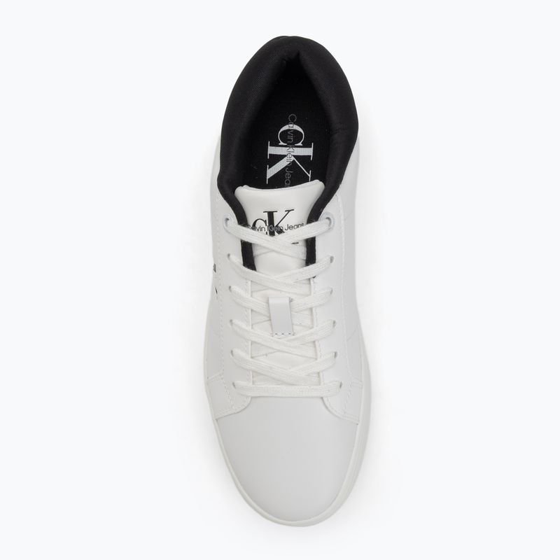 Dámske topánky Calvin Klein YW0YW01444 Classic Cupsole Lowlaceup Lth Wn bright white/black 5