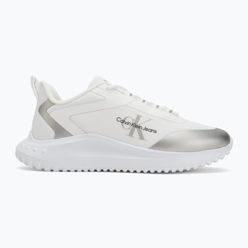 Dámske topánky Calvin Klein Eva Runner Low Lace Mix Ml Wn bright white/silver 2