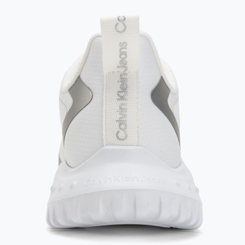 Dámske topánky Calvin Klein Eva Runner Low Lace Mix Ml Wn bright white/silver 6