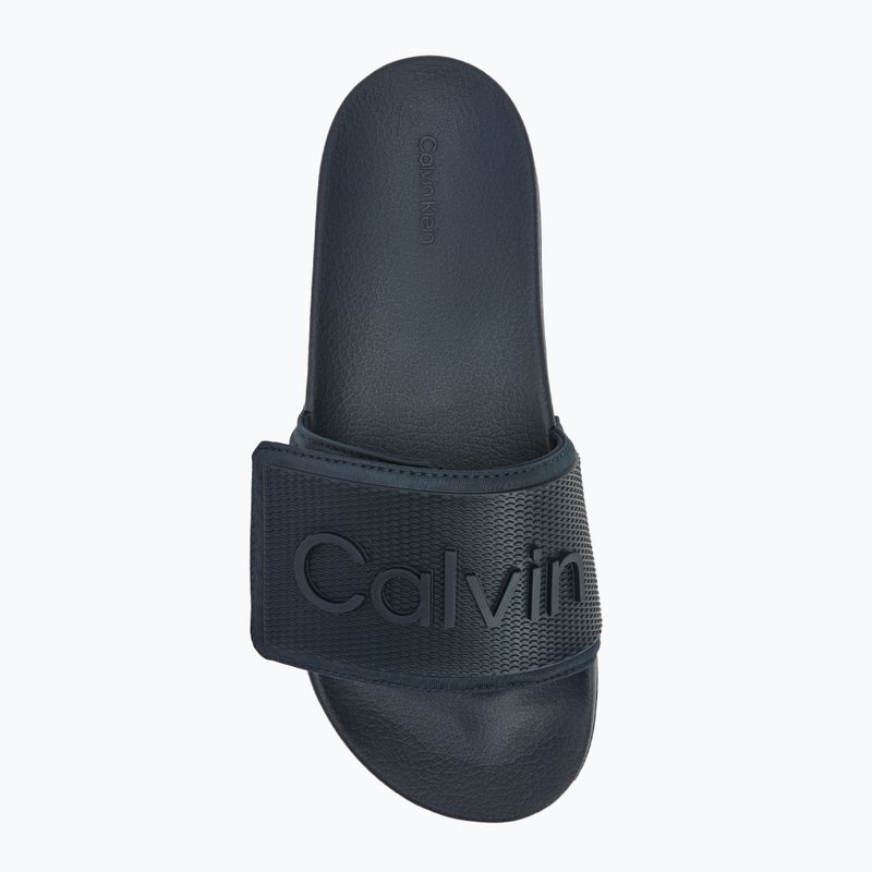 Pánske šľapky Calvin  Klein  HM0HM01437 Adj Pool Slide TPU calvin navy 5