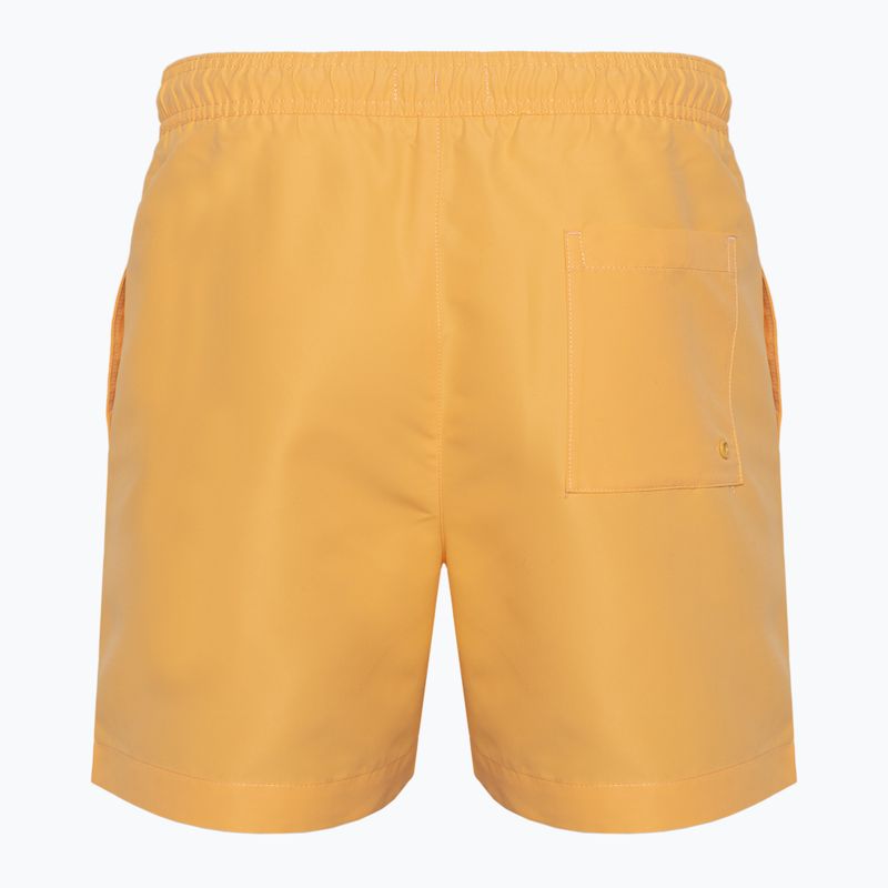 Pánske plavecké šortky Calvin Klein Medium Drawstring buff orange 2