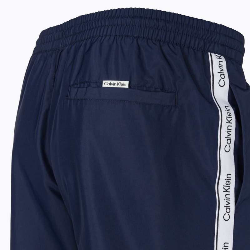 Pánske plavecké šortky Calvin Klein Medium Drawstring signature navy 4