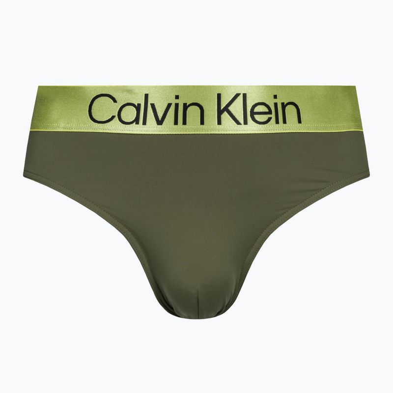 Pánske plavky Calvin Klein Brief zelené