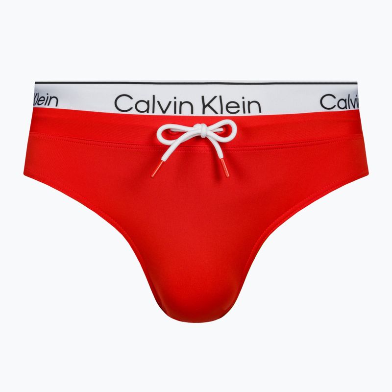 Pánske plavky Calvin Klein Brief Double WB červené