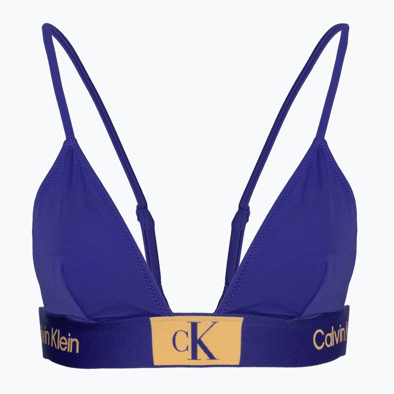 Calvin Klein Vrchný diel plaviek Fixed Triangle-RP midnight lagoon