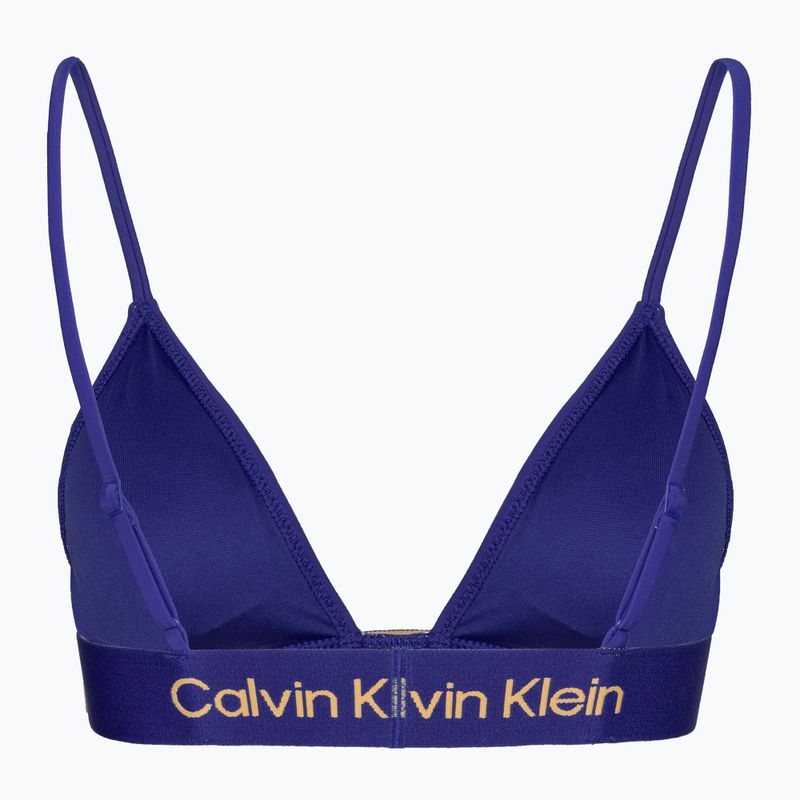 Calvin Klein Vrchný diel plaviek Fixed Triangle-RP midnight lagoon 2