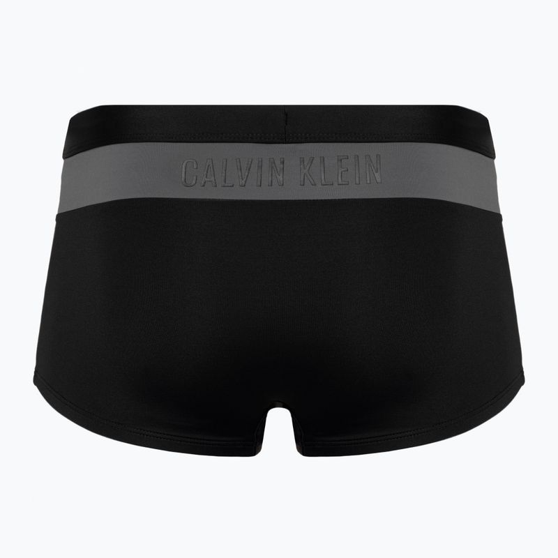 Pánske plavecké boxerky Calvin Klein Trunk black 2