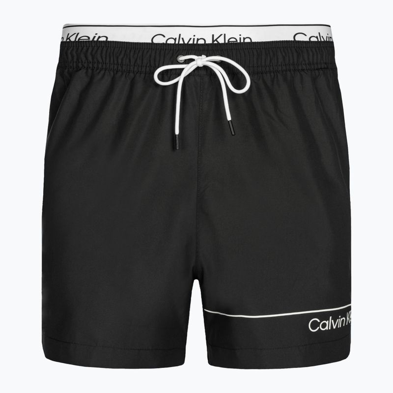 Pánske plavecké šortky Calvin Klein Medium Double black