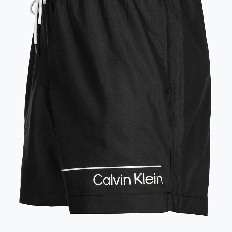 Pánske plavecké šortky Calvin Klein Medium Double black 3