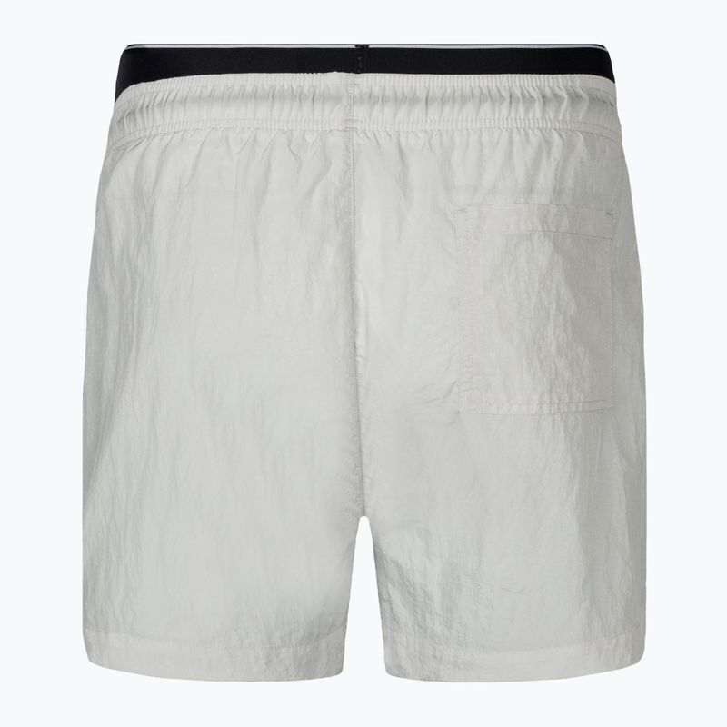 Pánske plavecké šortky Calvin Klein Medium Double WB nimbus cloud 2