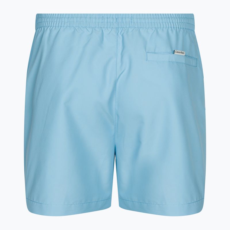 Pánske plavecké šortky Calvin Klein Medium Drawstring pleasant blue 2